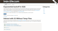 Desktop Screenshot of ivan-site.com